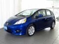 2010 Blue Sensation Pearl Honda Fit Sport  photo #3