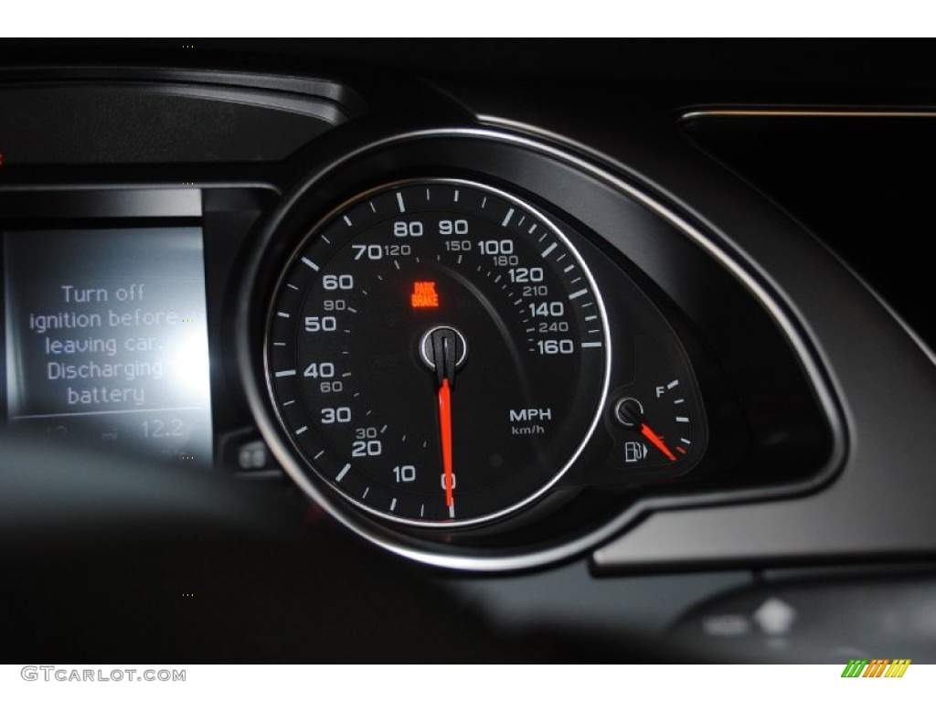 2013 Audi A5 2.0T Cabriolet Gauges Photo #80958640