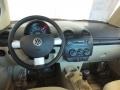 2000 Volkswagen New Beetle Cream Interior Dashboard Photo