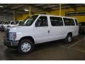 Oxford White - E Series Van E350 Super Duty XLT Extended Passenger Photo No. 3