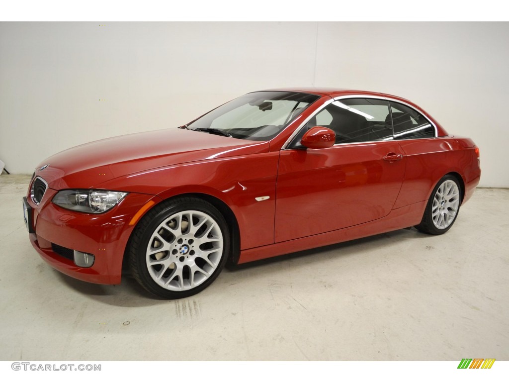 2010 3 Series 328i Convertible - Crimson Red / Black photo #6