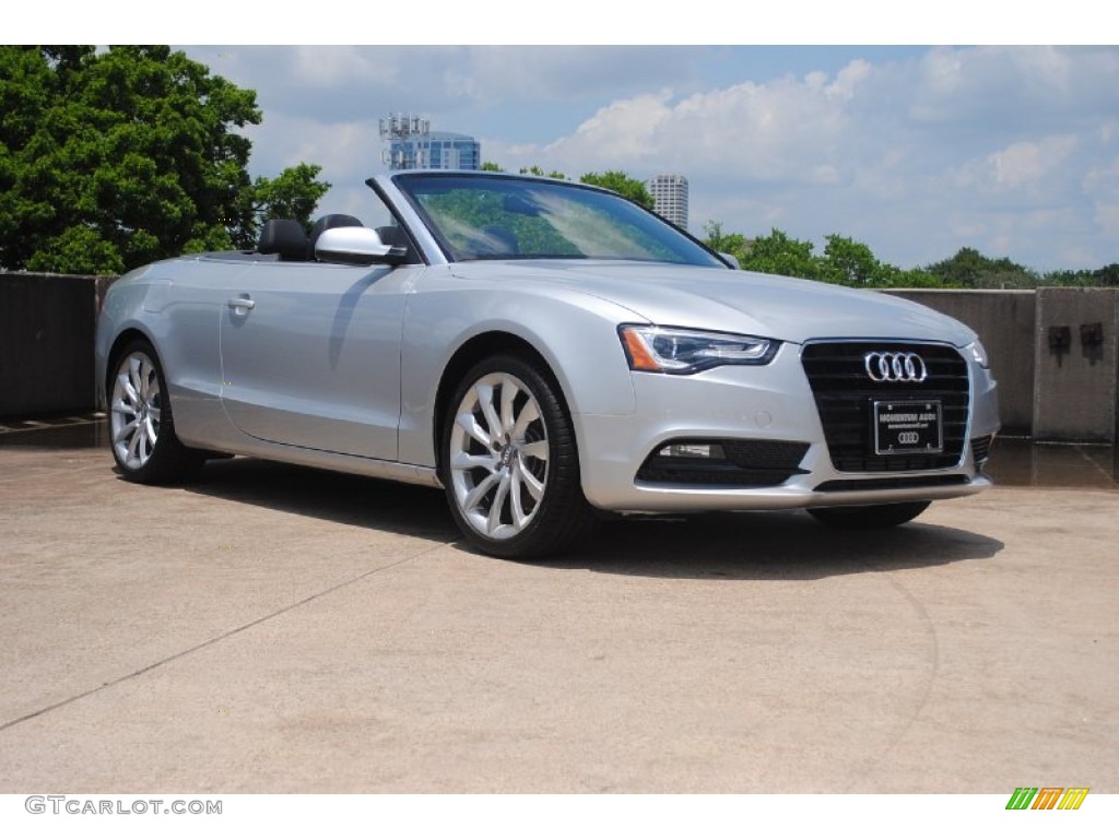 Ice Silver Metallic Audi A5