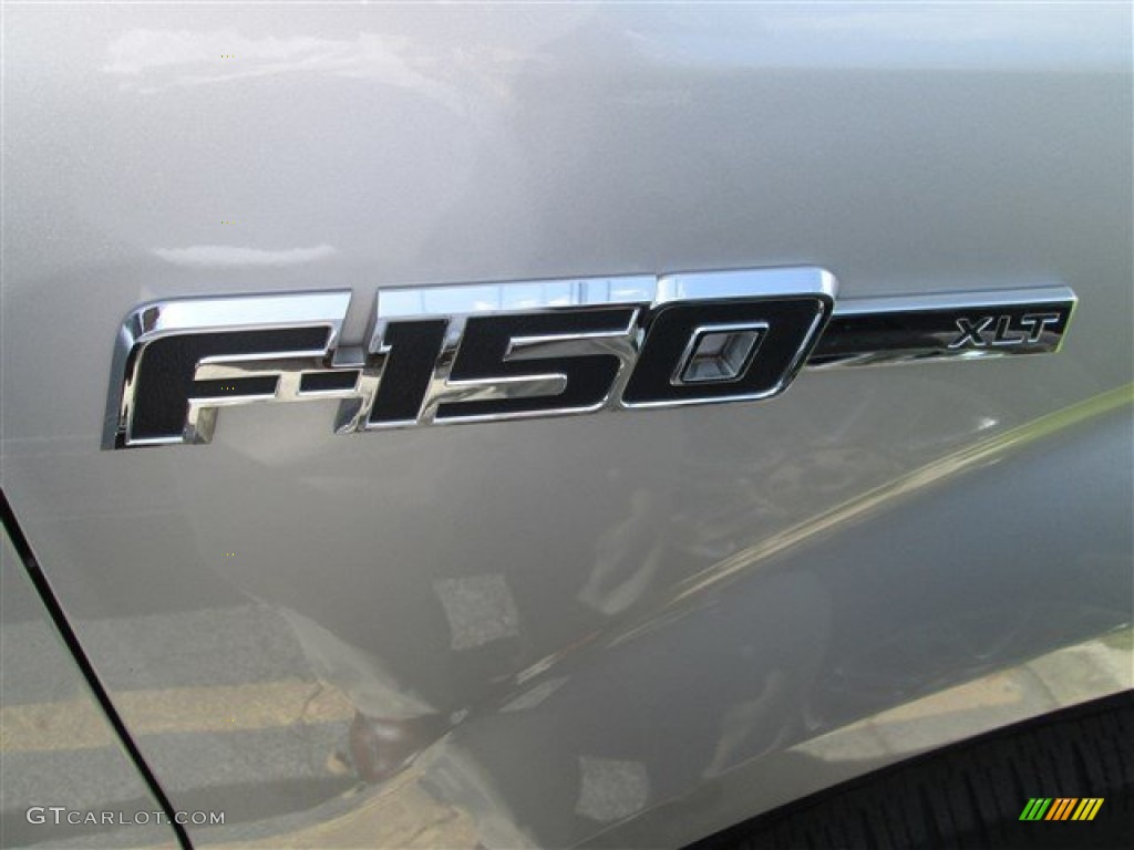 2010 F150 XLT SuperCab - Ingot Silver Metallic / Medium Stone photo #2