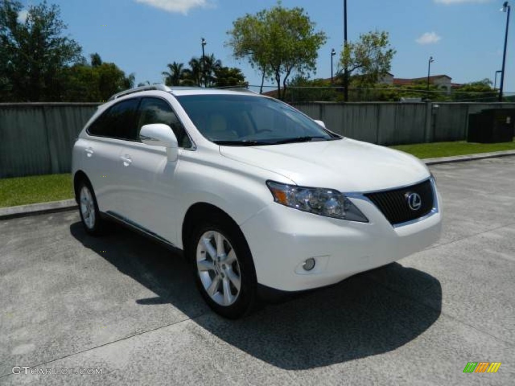 Starfire White Pearl Lexus RX