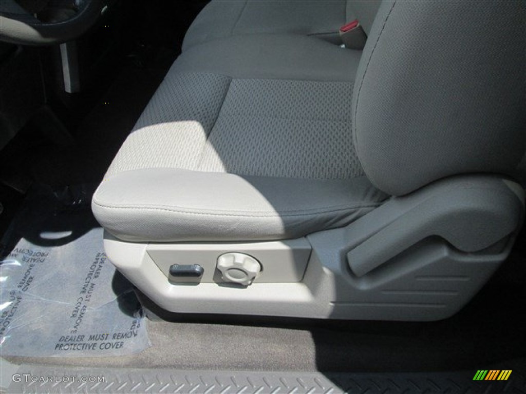 2010 F150 XLT SuperCab - Ingot Silver Metallic / Medium Stone photo #9