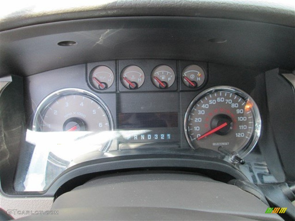 2010 F150 XLT SuperCab - Ingot Silver Metallic / Medium Stone photo #14