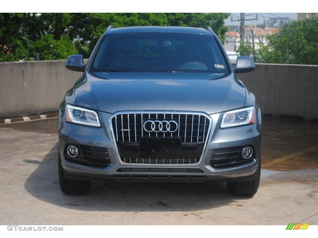 2013 Q5 2.0 TFSI quattro - Monsoon Gray Metallic / Chestnut Brown photo #2