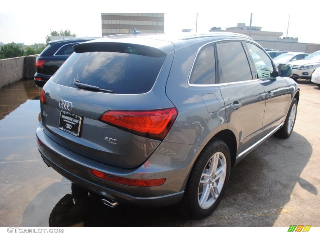 2013 Q5 2.0 TFSI quattro - Monsoon Gray Metallic / Chestnut Brown photo #7