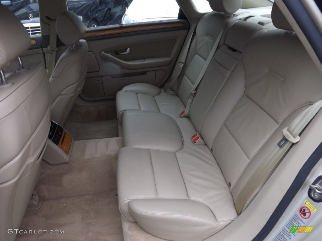 2006 Audi A8 L 4.2 quattro Rear Seat Photo #80962996