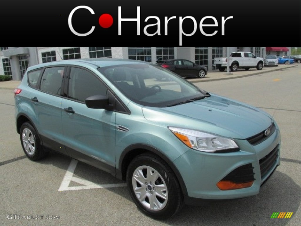 2013 Escape S - Frosted Glass Metallic / Charcoal Black photo #1