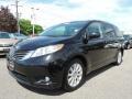 2011 Black Toyota Sienna XLE AWD  photo #3