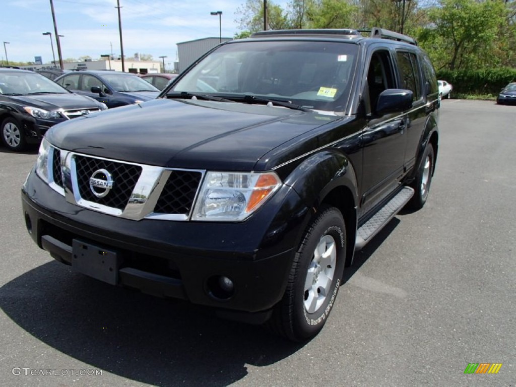Super Black 2006 Nissan Pathfinder SE 4x4 Exterior Photo #80964852