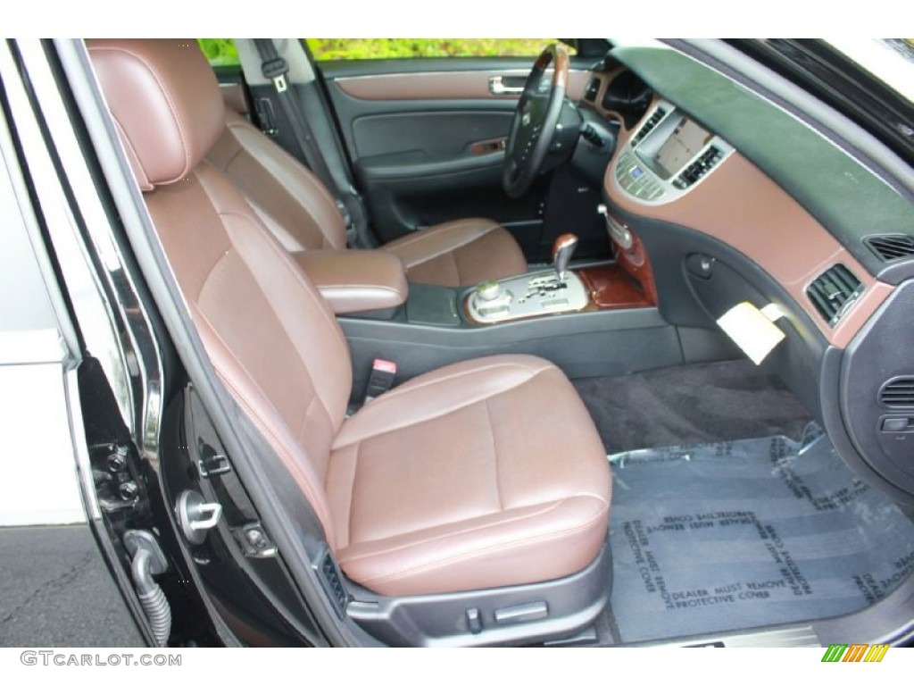 2011 Hyundai Genesis 4.6 Sedan Front Seat Photos