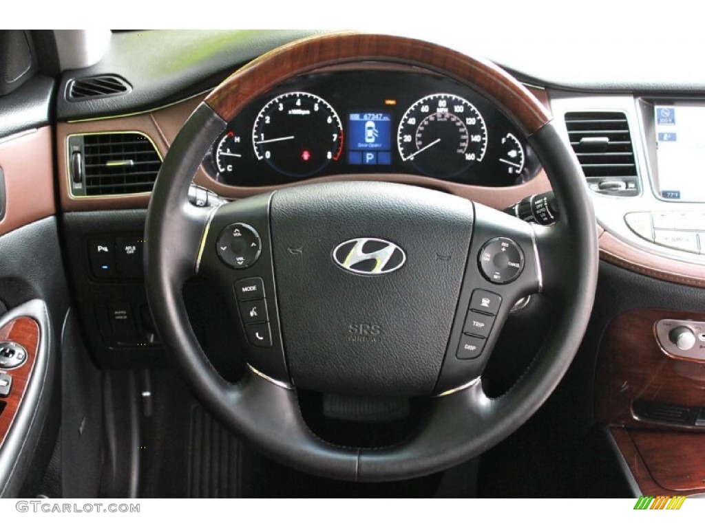 2011 Hyundai Genesis 4.6 Sedan Steering Wheel Photos