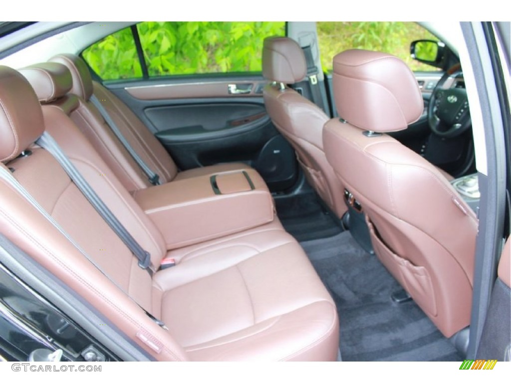 2011 Hyundai Genesis 4.6 Sedan Rear Seat Photo #80965399
