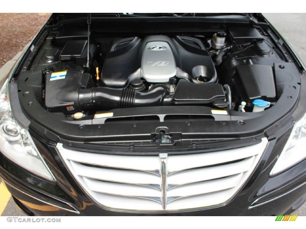 2011 Hyundai Genesis 4.6 Sedan Engine Photos