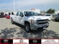 Summit White 2009 Chevrolet Silverado 2500HD Work Truck Crew Cab