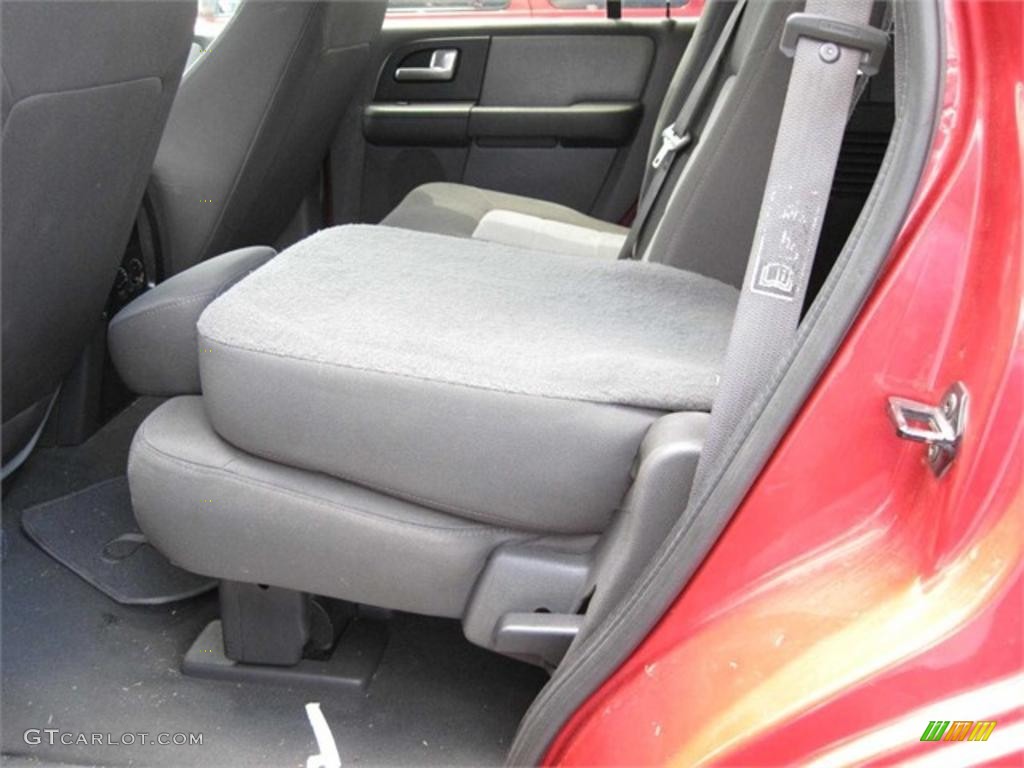 2003 Expedition XLT - Laser Red Tinted Metallic / Flint Grey photo #5