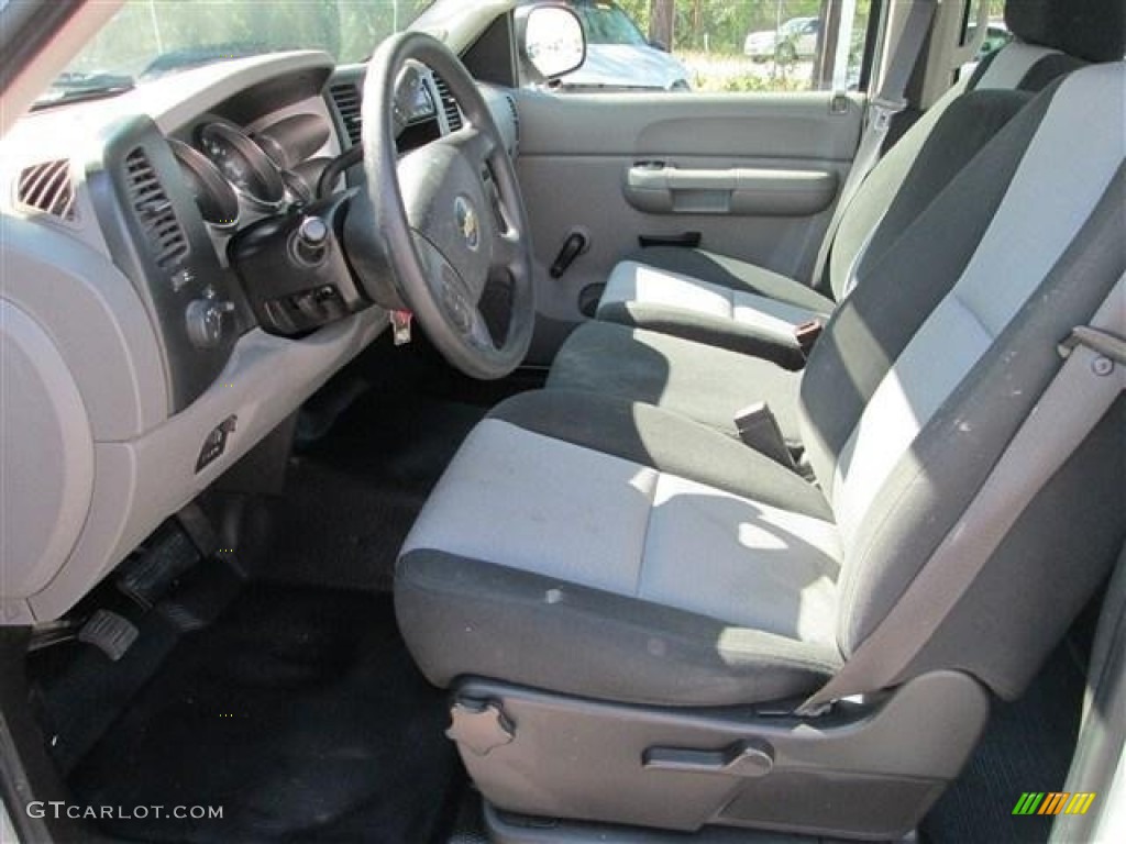 2009 Silverado 2500HD Work Truck Crew Cab - Summit White / Dark Titanium photo #10