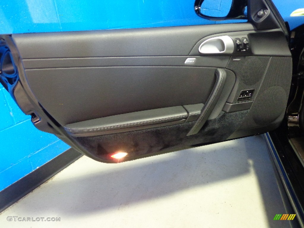 2011 Porsche 911 Carrera GTS Cabriolet Black Door Panel Photo #80966438