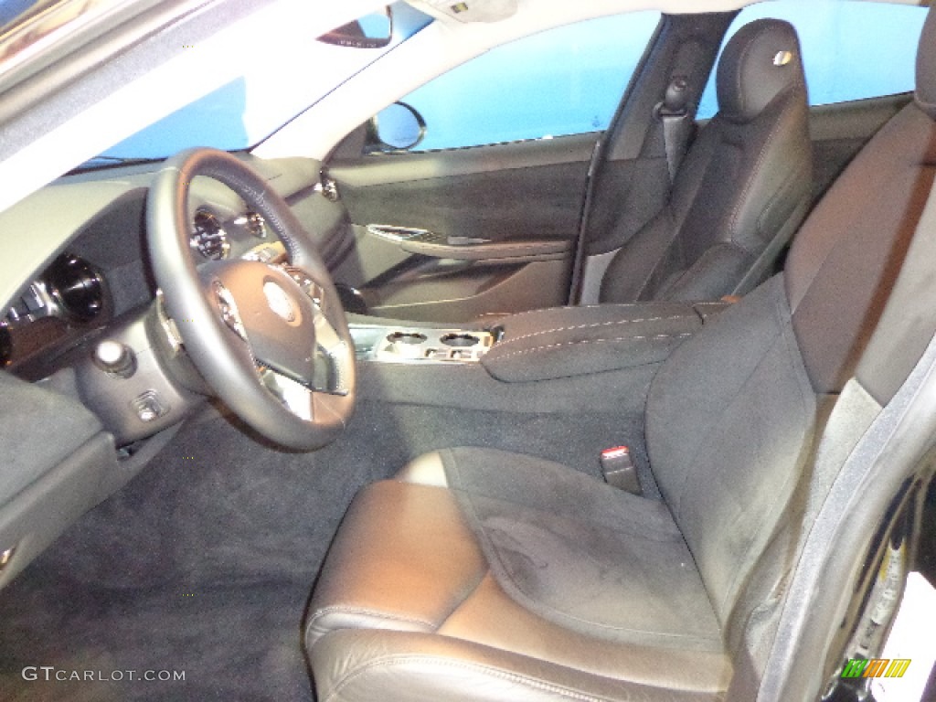 Black Onyx Monotone Interior 2012 Fisker Karma EcoSport Photo #80966468