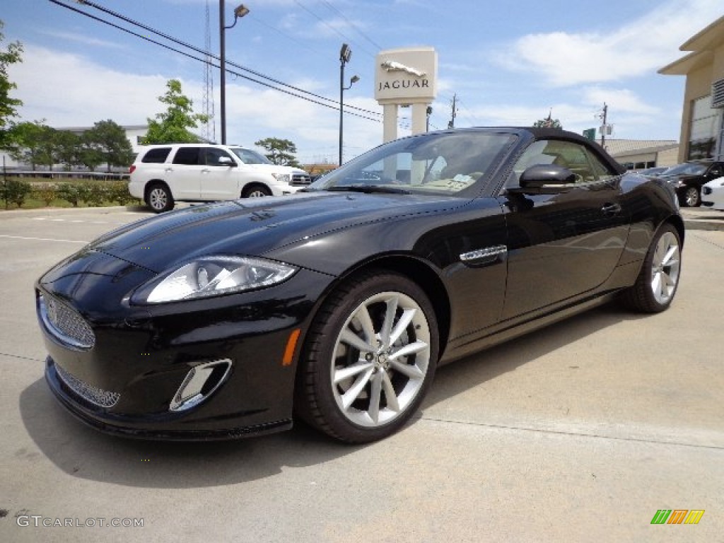 2013 XK XK Convertible - Ebony Black / Caramel photo #5