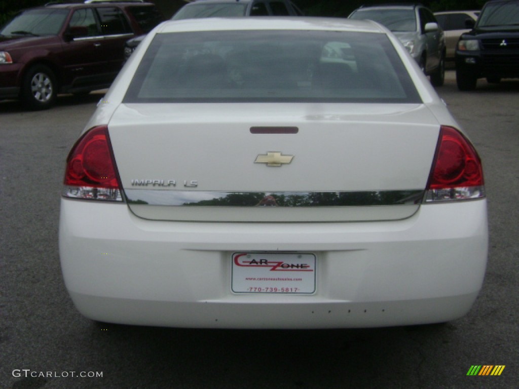 2006 Impala LS - White / Ebony Black photo #5