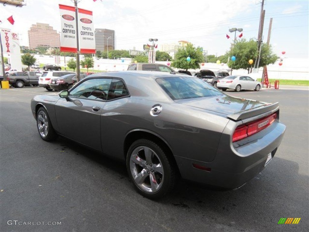 2011 Challenger R/T - Tungsten Metallic / Dark Slate Gray photo #5