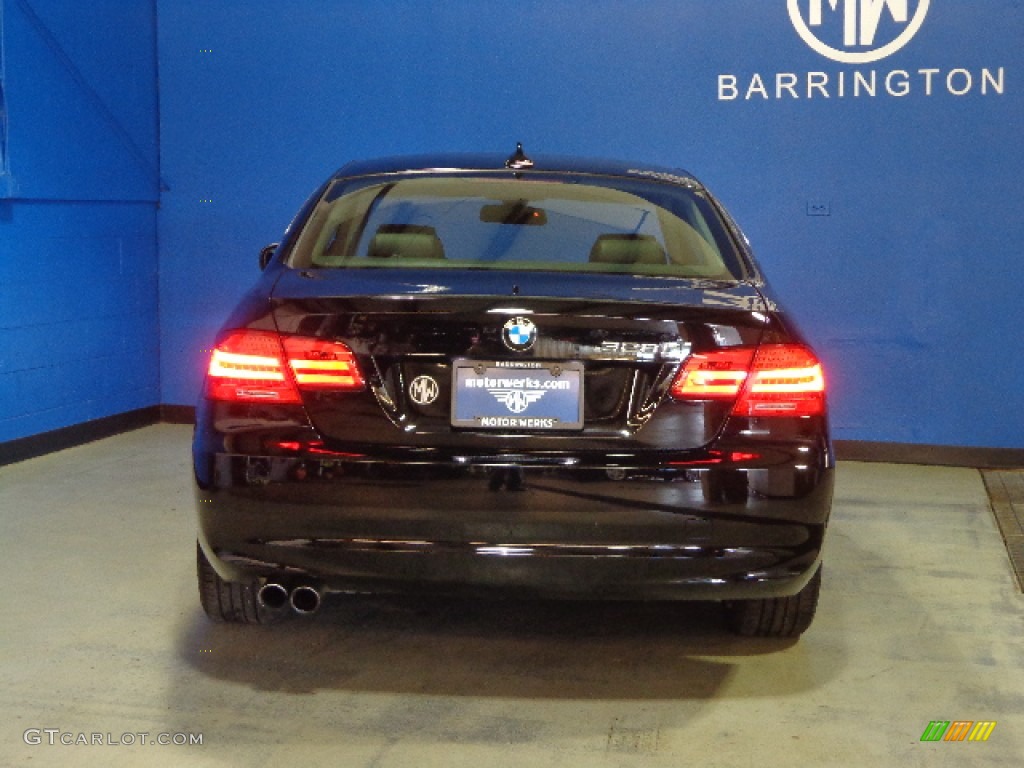 2011 3 Series 328i xDrive Coupe - Jet Black / Black photo #6