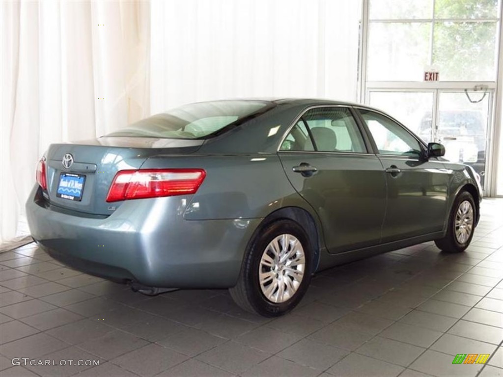 2009 Camry LE - Aloe Green Metallic / Bisque photo #7