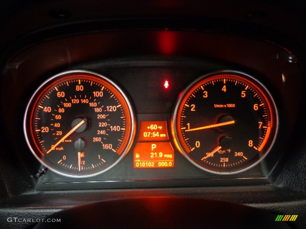 2011 BMW 3 Series 328i xDrive Coupe Gauges Photo #80968806
