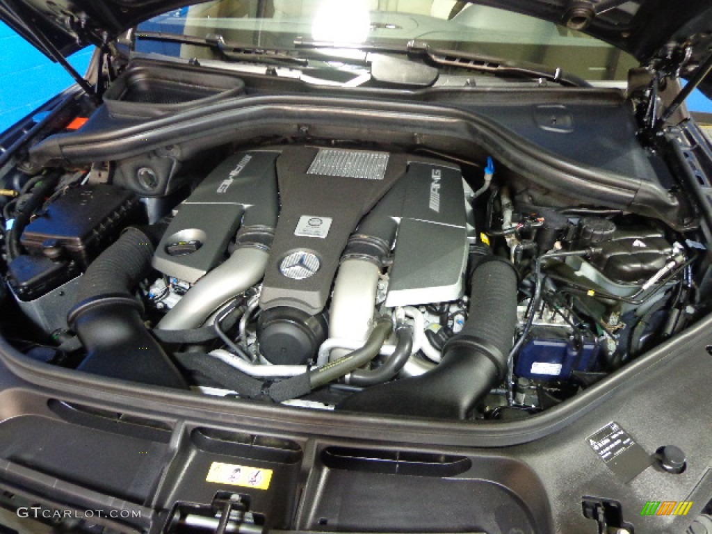 2012 Mercedes-Benz ML 63 AMG 4Matic 5.5 Liter AMG DI Twin Turbocharged DOHC 32-Valve VVT V8 Engine Photo #80969730
