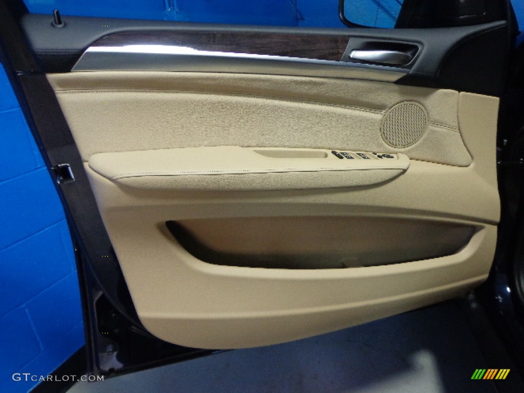 2011 X6 xDrive50i - Monaco Blue Metallic / Sand Beige photo #21