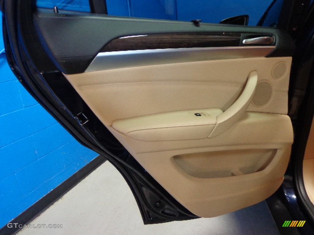 2011 X6 xDrive50i - Monaco Blue Metallic / Sand Beige photo #23