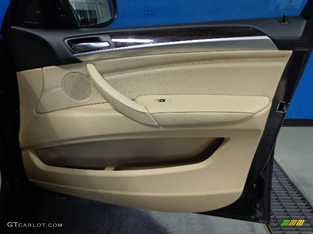 2011 X6 xDrive50i - Monaco Blue Metallic / Sand Beige photo #26