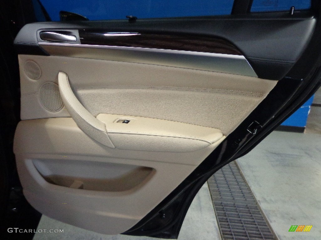 2011 X6 xDrive50i - Monaco Blue Metallic / Sand Beige photo #27