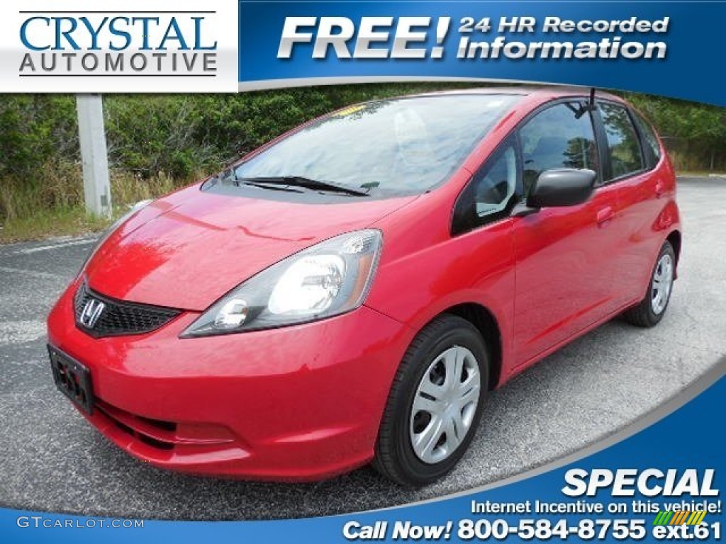 Milano Red Honda Fit