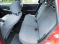 2010 Honda Fit Gray Interior Rear Seat Photo