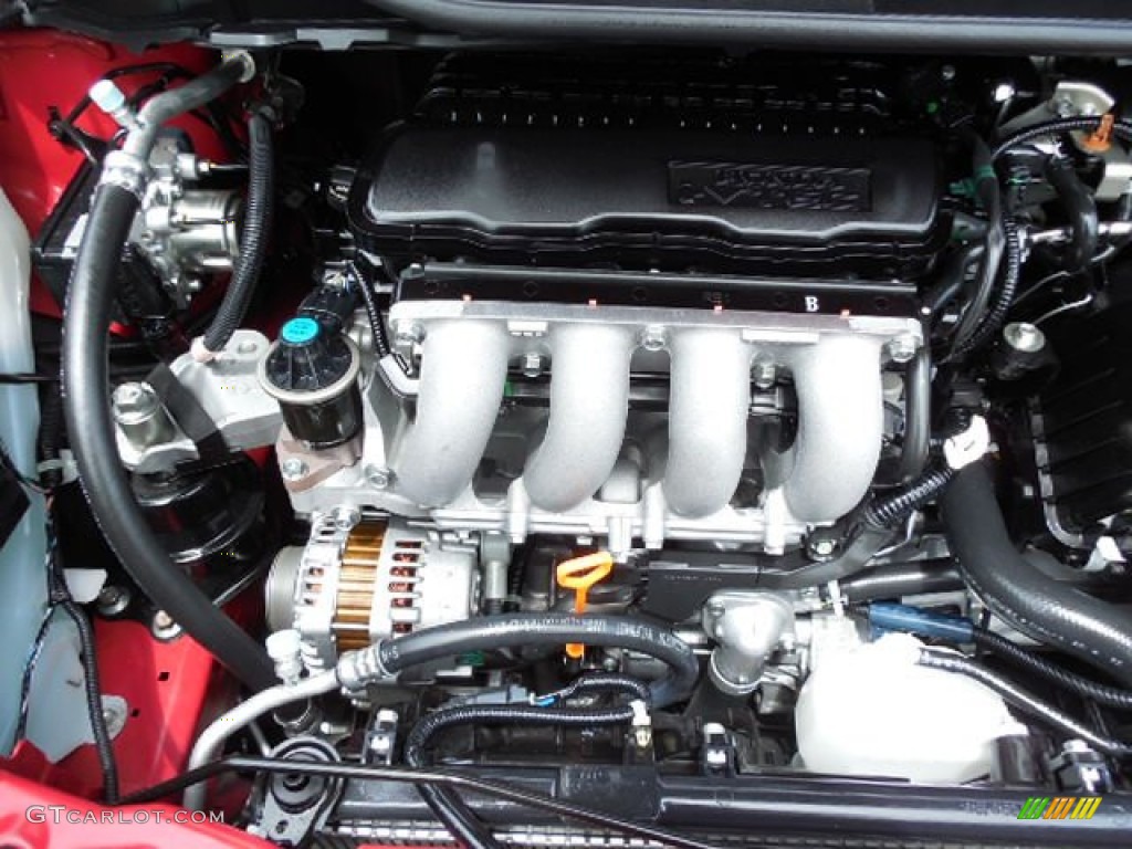 2010 Honda Fit Standard Fit Model 1.5 Liter SOHC 16-Valve i-VTEC 4 Cylinder Engine Photo #80971787