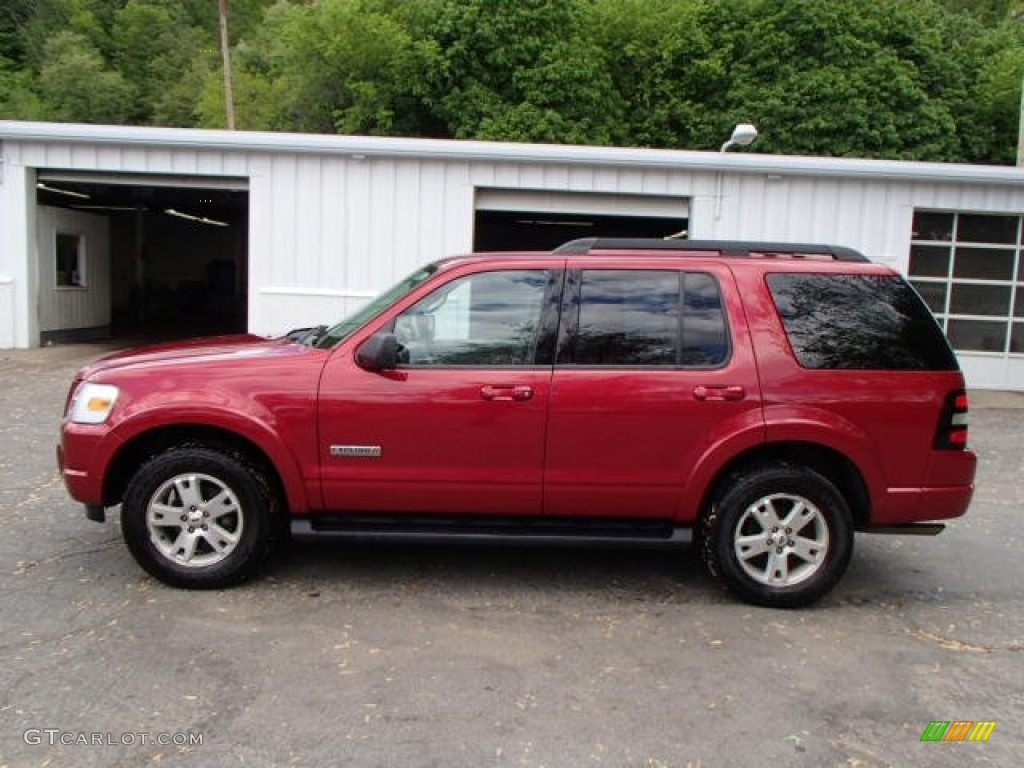 Redfire Metallic 2007 Ford Explorer XLT 4x4 Exterior Photo #80971910