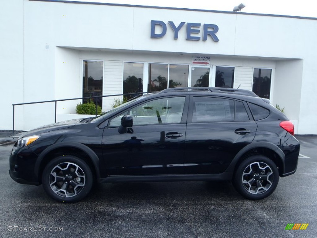 2013 XV Crosstrek 2.0 Premium - Crystal Black Silica / Ivory photo #3