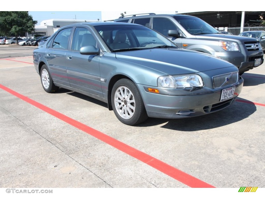 2001 S80 2.9 - Platinum Green Metallic / Light Sand photo #1