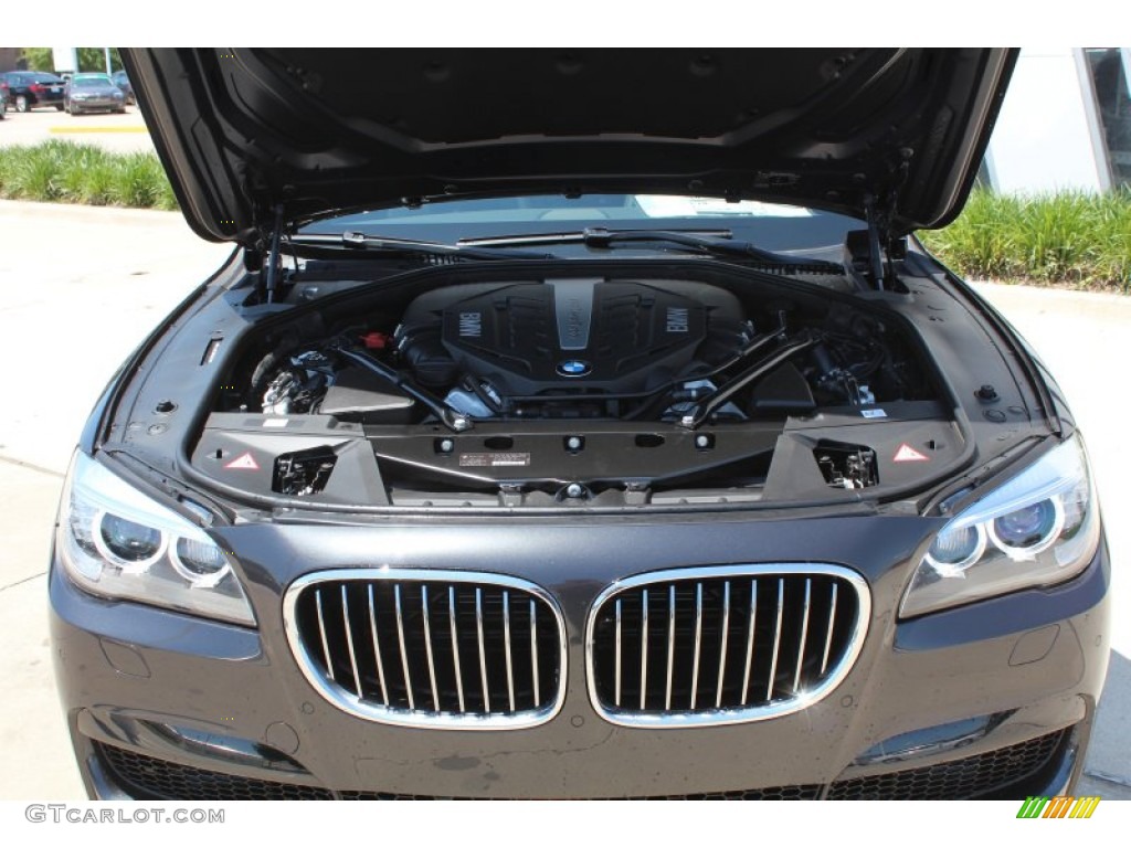 2013 BMW 7 Series 750Li Sedan 4.4 Liter DI TwinPower Turbocharged DOHC 32-Valve VVT V8 Engine Photo #80972780