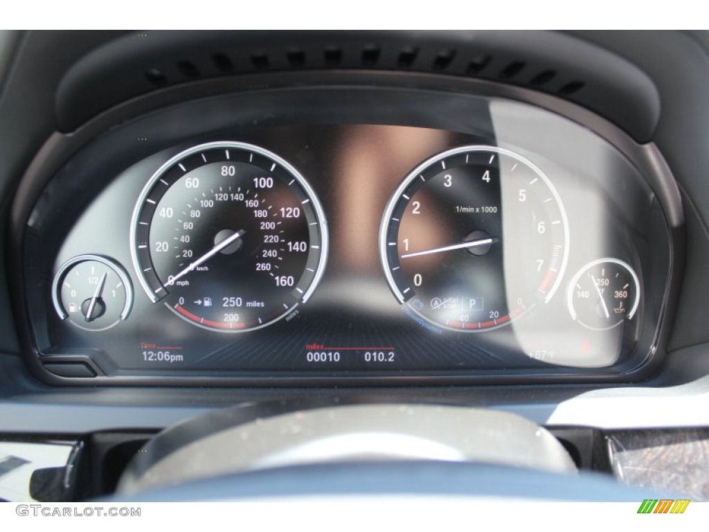 2013 7 Series 750Li Sedan - Dark Graphite Metallic II / Black photo #12