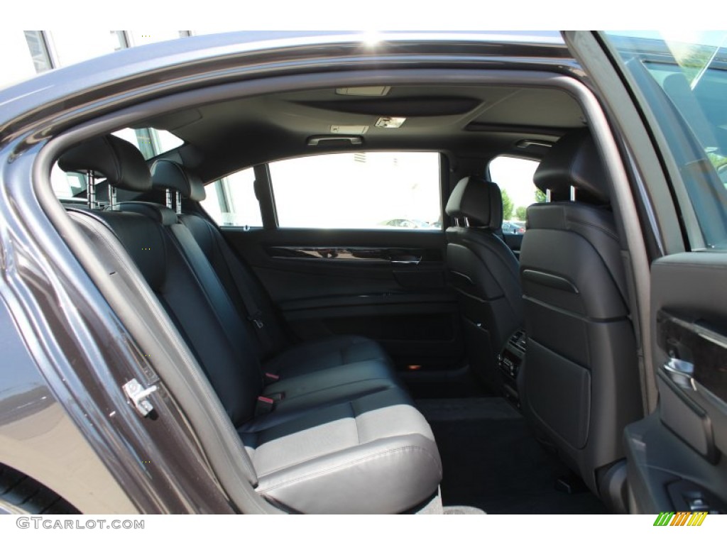 2013 7 Series 750Li Sedan - Dark Graphite Metallic II / Black photo #21