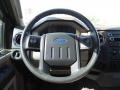 2010 Ford F250 Super Duty Camel Interior Steering Wheel Photo