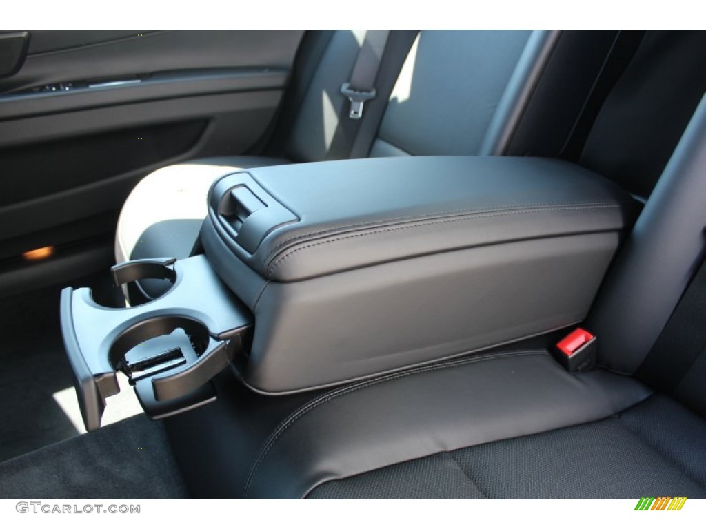 2013 7 Series 750Li Sedan - Dark Graphite Metallic II / Black photo #46
