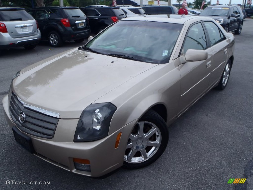 2005 CTS Sedan - Sand Storm / Light Neutral photo #1