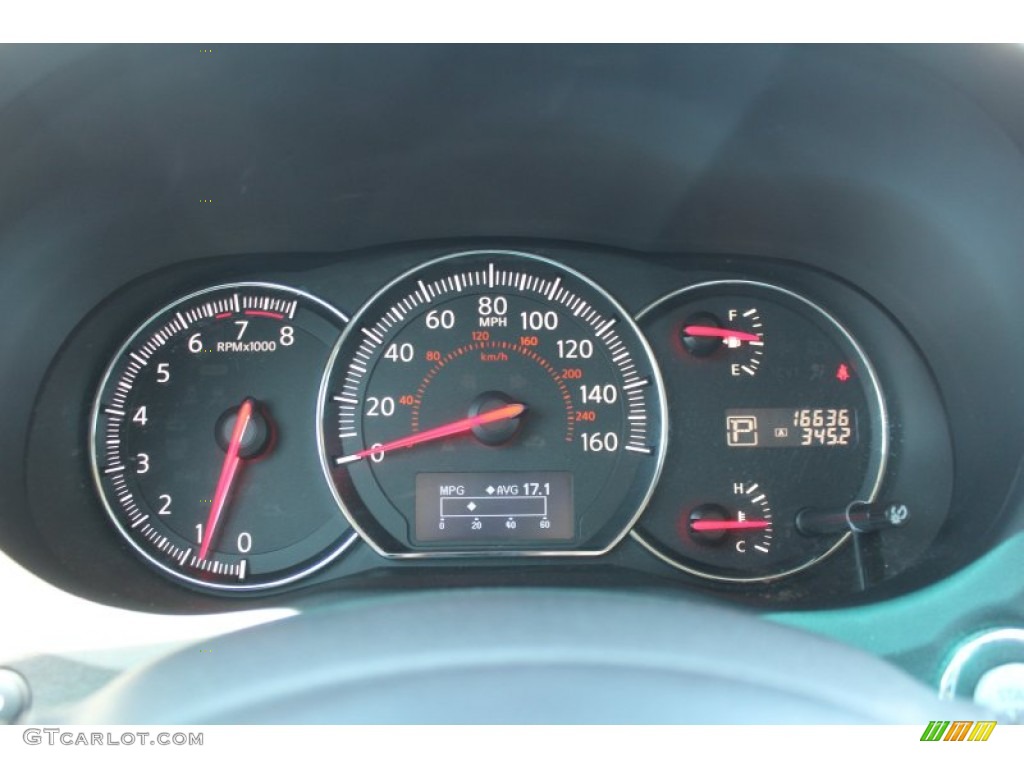 2012 Nissan Maxima 3.5 SV Gauges Photo #80974020