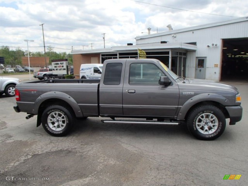 Dark Shadow Grey Metallic 2010 Ford Ranger Sport SuperCab 4x4 Exterior Photo #80974054
